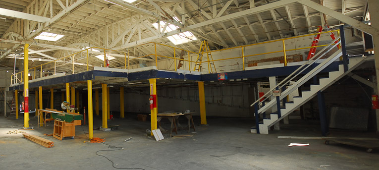 PREPARING THE MEZZANINE FOR RESTORATION