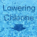 How to lower swimming pool chlorine